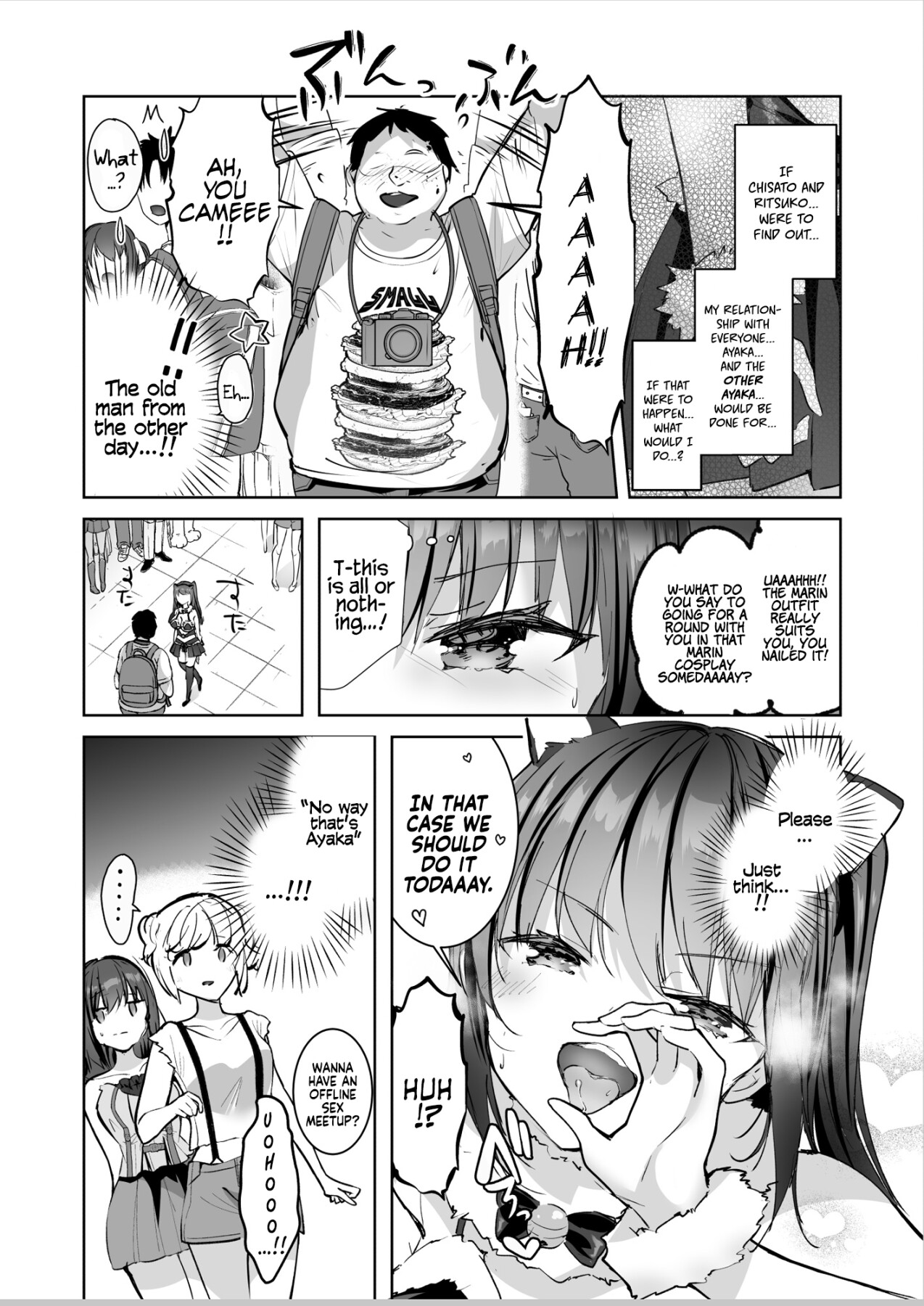 Hentai Manga Comic-The Hidden Self of the Honor Student is a Super Slut Cosplayer - The “Cover” Honor Student Ayaka-Read-32